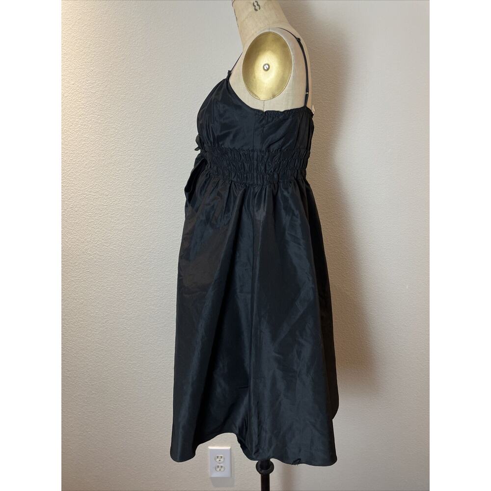 max studio, silk blend, short black dress, small - Picture 3 of 6